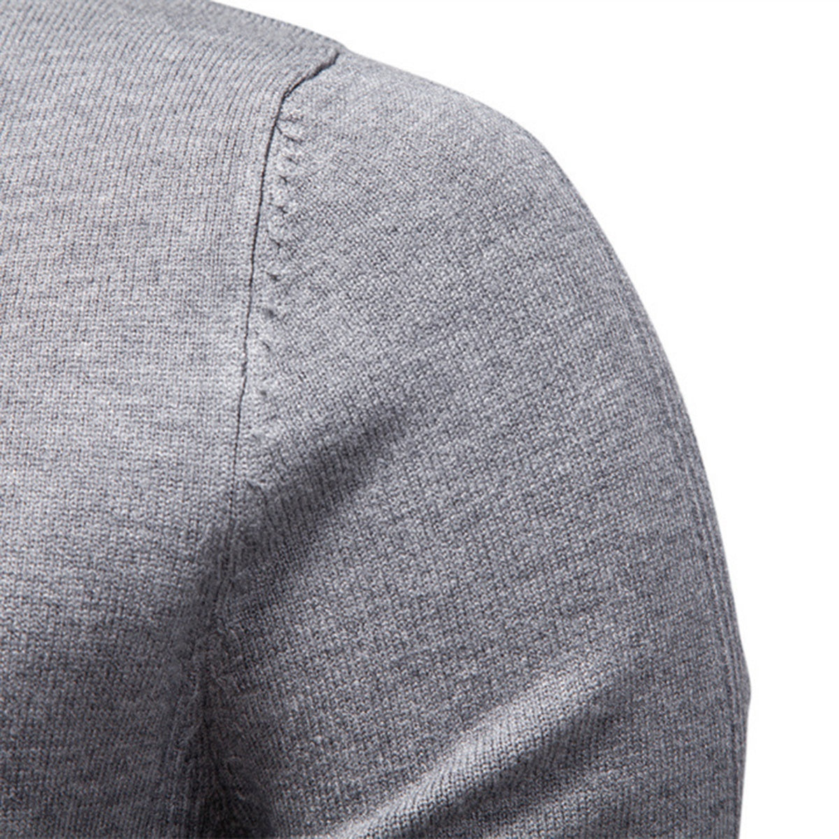 Men’s Casual Solid Crewneck Sweater