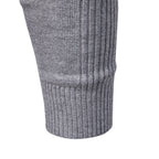 Men’s Casual Solid Crewneck Sweater
