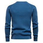 Men’s Waffle Knit Pullover Sweater