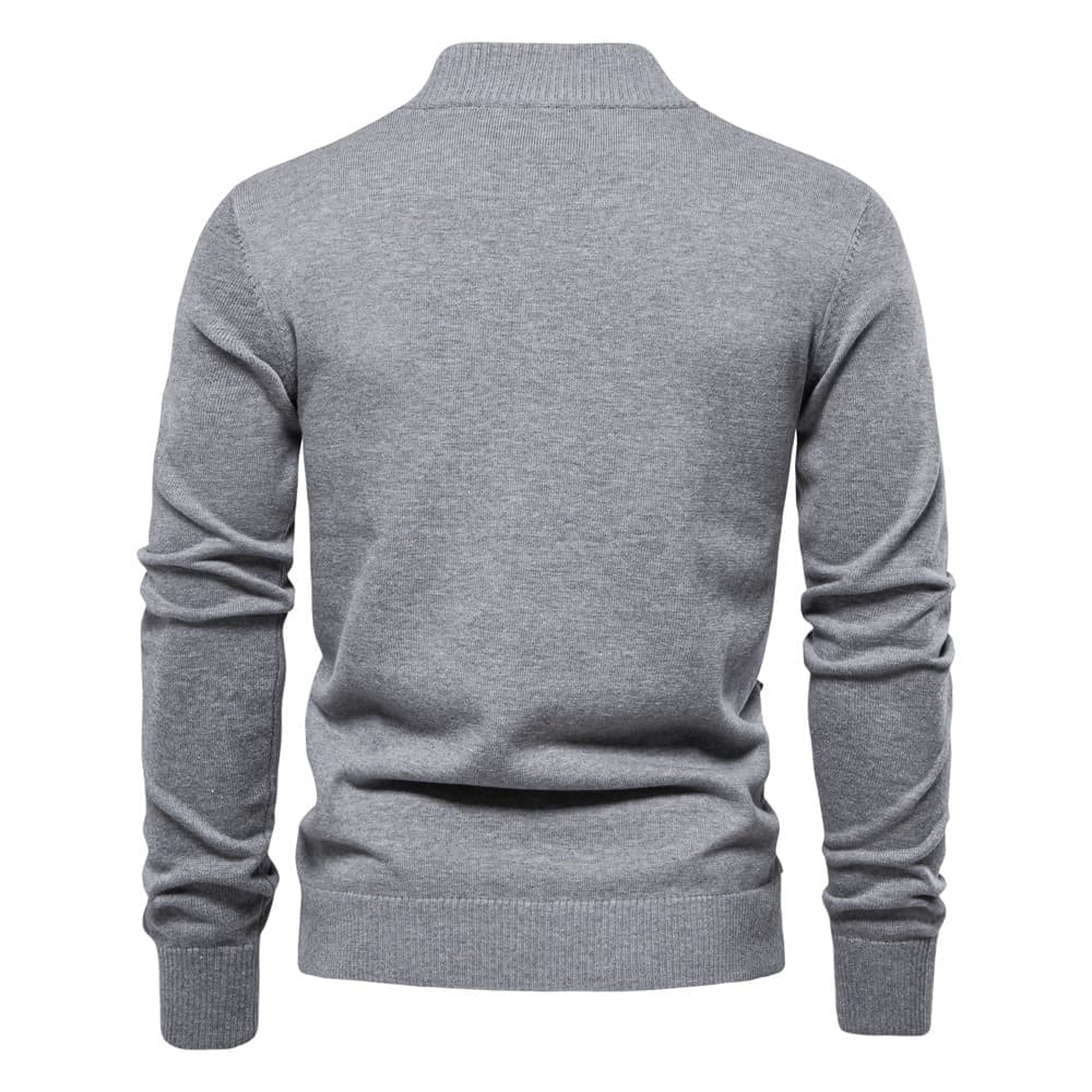 Men’s Pocketed Knit Cardigan Sweater