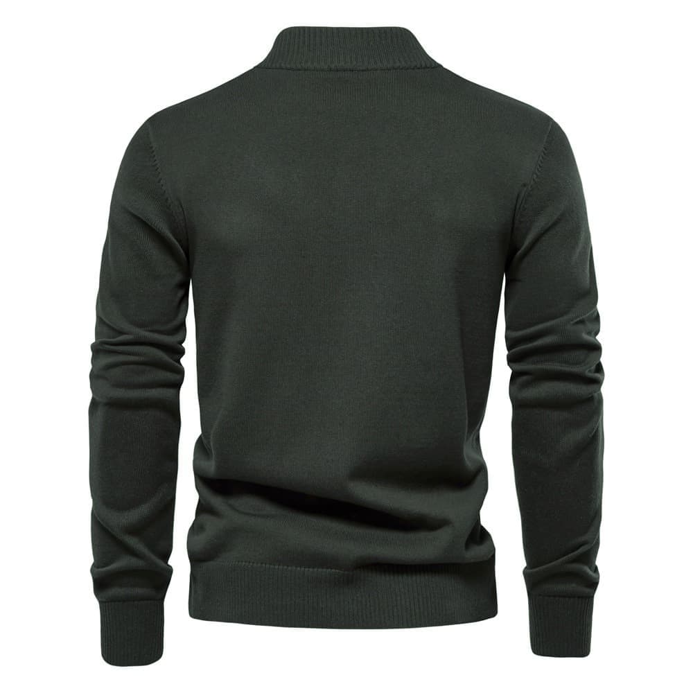 Men’s Pocketed Knit Cardigan Sweater