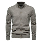 Men’s Pocketed Knit Cardigan Sweater