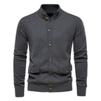Men’s Pocketed Knit Cardigan Sweater