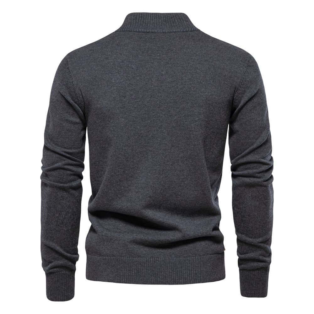 Men’s Pocketed Knit Cardigan Sweater