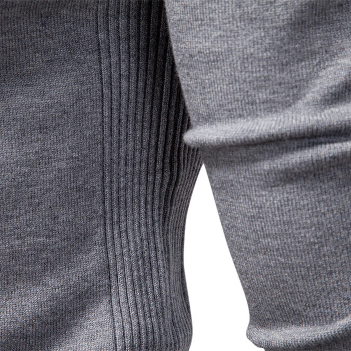 Men’s Casual Solid Crewneck Sweater