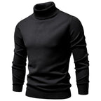 Men’s Slim Fit High Neck Pullover Sweater