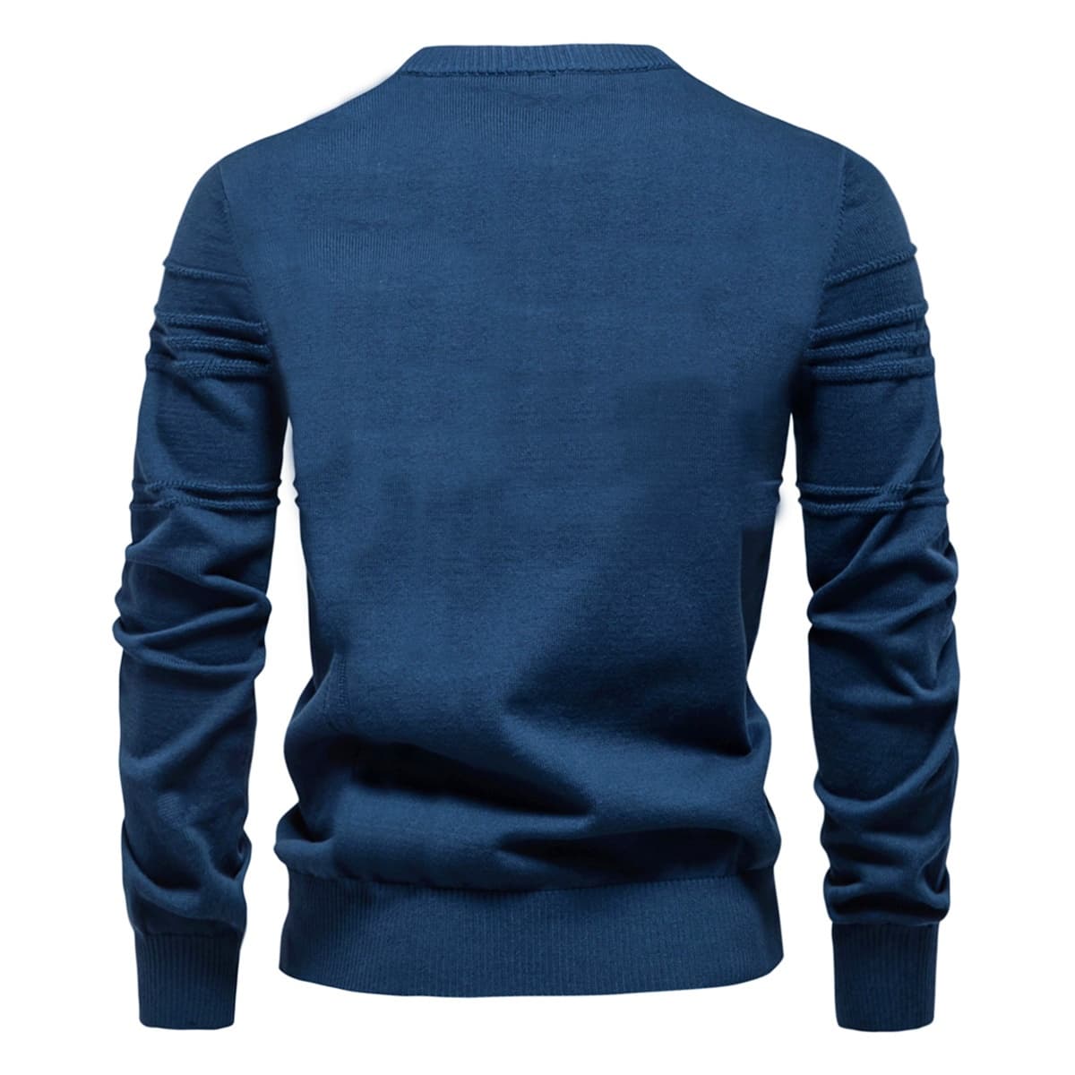 Men’s Geometric Ribbed Knit Pullover