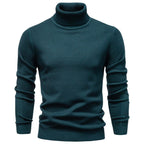 Men’s Slim Fit High Neck Pullover Sweater