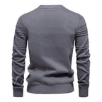 Men’s Geometric Ribbed Knit Pullover