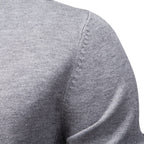 Men’s Slim Fit High Neck Pullover Sweater