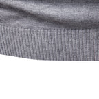 Men’s Slim Fit High Neck Pullover Sweater