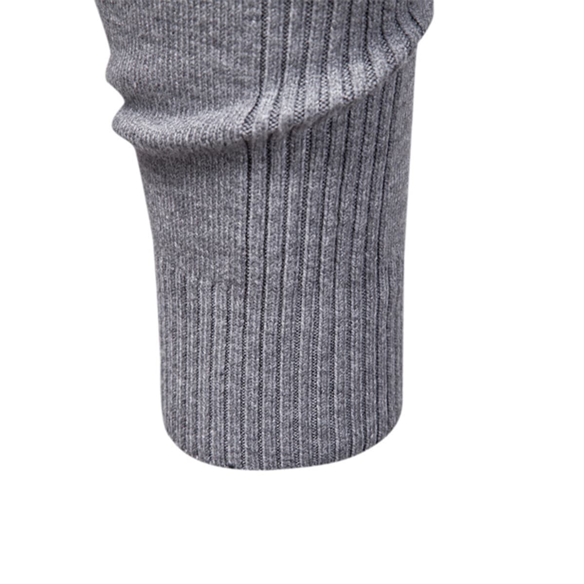 Men’s Slim Fit High Neck Pullover Sweater
