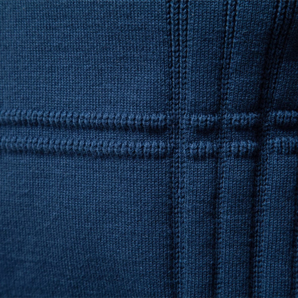 Men’s Geometric Ribbed Knit Pullover