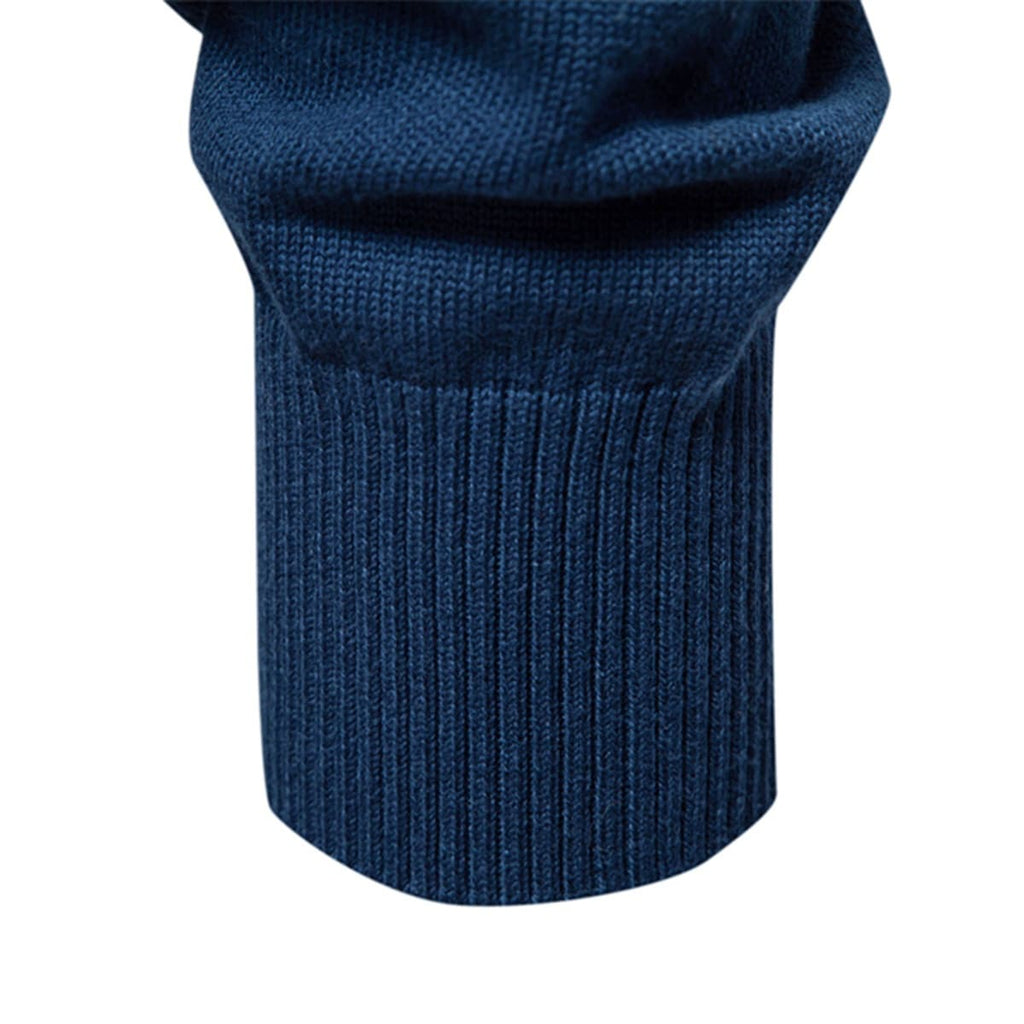 Men’s Geometric Ribbed Knit Pullover