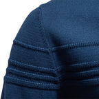 Men’s Geometric Ribbed Knit Pullover