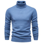 Men’s Slim Fit High Neck Pullover Sweater