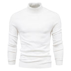Men’s Slim Fit High Neck Pullover Sweater