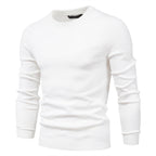 Men’s Casual Solid Crewneck Sweater