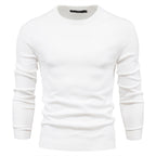 Men’s Casual Solid Crewneck Sweater