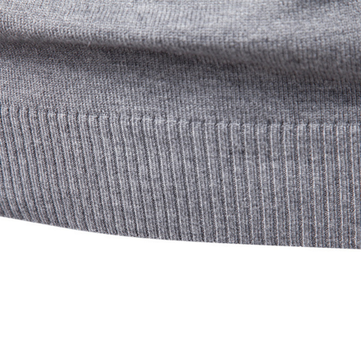 Men’s Casual Solid Crewneck Sweater
